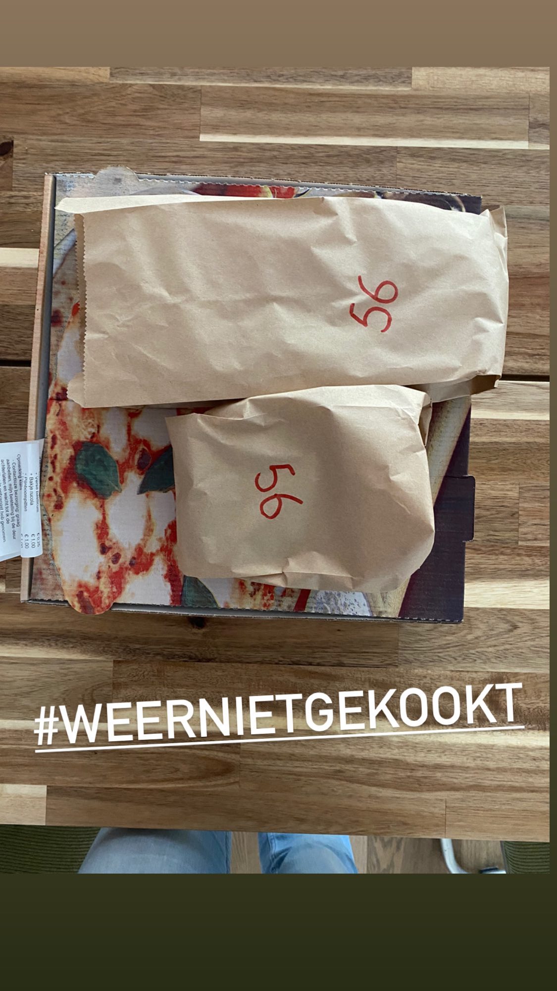 Wat ik at bij Thuisbezorgd