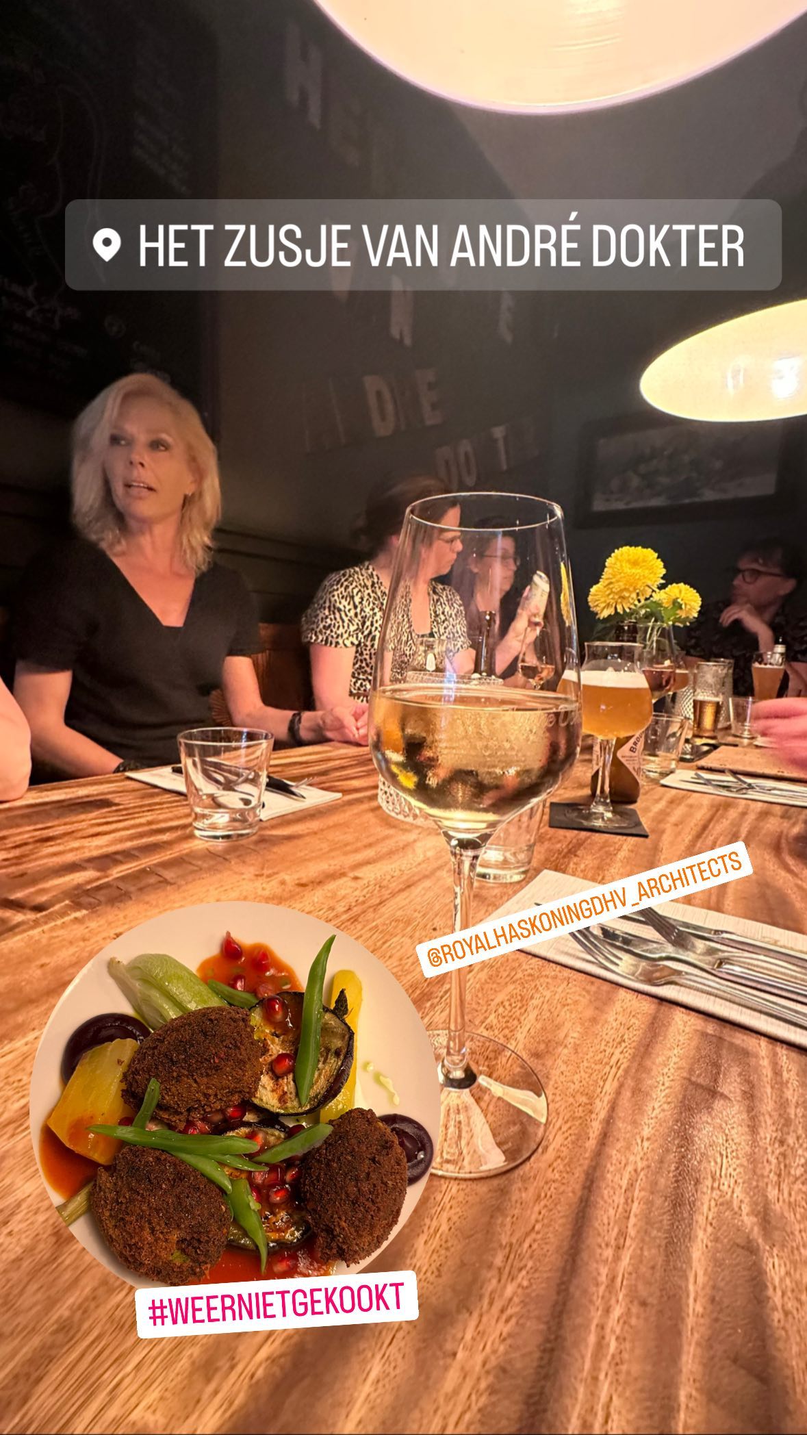 Wat ik at bij Het zusje van André Dokter