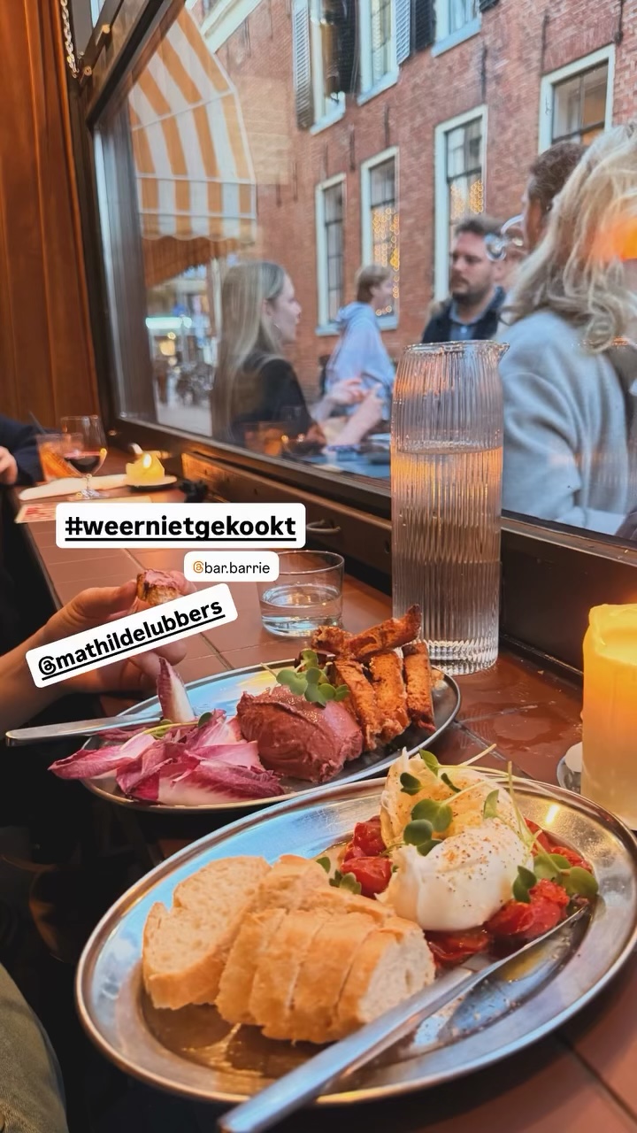Wat ik at bij Bar Barrie