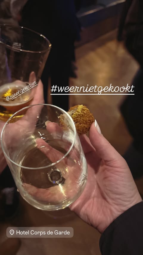 Wat ik at bij Hotel Corps de Garde